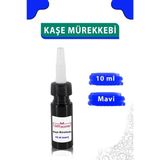 10 Ml Kumaş Mürekkebi, Kıyafet Kaşesi, Elbise Kaşesi, Okul Kaşesi Yedek Mürekkep 1 Adet - Mavi
