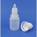 10 ML Şeffaf Boş Plastik Likit Şişe Mürekkep-Kolonya-Aseton Şişesi 1-100 Adet