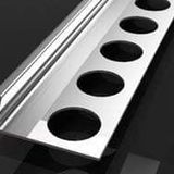 10 MM DİK BİTİM MAT GÜMÜŞ SERAMİK PROFİLİ 100'LU PAKET