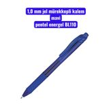 1,0 mm jel mürekkepli kalem mavi pentel energel BL110