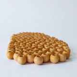 10 mm Vernikli Ahşap Boncuk 100 gr (± 290 Adet) (100)
