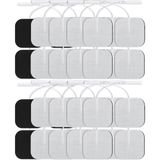 10 Paket, 40 Adet Tens Elektrod Pedi 5x5 cm Extra Güçlendirilmiş Yapışkanlı Kumaş