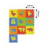 10 Parça Hayvanlar Eva Puzzle Oyun Matı 1+ Yaş Eğlenceli Tasarım İle Zeka Geliştirici