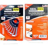 10 Parça Kartlı Alyan Anahtar Takım SETİ120MM-NO-1.5-10