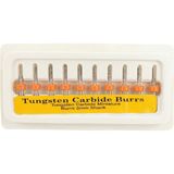 10 Parça Tungsten Karbür Mini Freze Uç Seti - Cnc Kart Temizleme ve Gravür Uygun (3mm Sap)