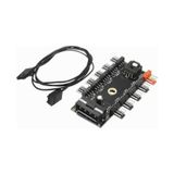 10 Port Fan Power Switch Çoklayıcı Pwm 4337P Çoğaltıcı Molex Hub