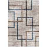 10 Post Online Kahverengi Kaymaz Kesme İnce Dijital Baskı Lacivert 100x200 cm Yolluk