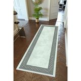 10 Post Online Kaymaz Kesme İnce Dijital Baskı Gri 100x150 cm Yolluk