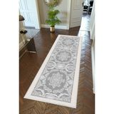 10 Post Online Kaymaz Kesme İnce Dijital Baskı Gri 100x175 cm Yolluk