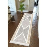 10 Post Online Kaymaz Kesme İnce Dijital Baskı Gri 100x200 cm Yolluk