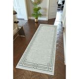 10 Post Online Kaymaz Kesme İnce Dijital Baskı Gri 100x275 cm Yolluk