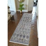 10 Post Online Kaymaz Kesme İnce Dijital Baskı Gri 80x300 cm Yolluk