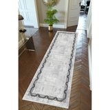 10 Post Online Kaymaz Kesme İnce Dijital Baskı Koyu Gri 100x175 cm Yolluk