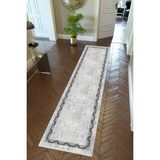 10 Post Online Kaymaz Kesme İnce Dijital Baskı Koyu Gri 100x225 cm Yolluk