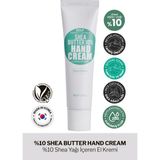 %10 Shea Yağı Içeren Yoğun Nemlendirici El Kremi Derma Factory Shea Butter Hand Cream 30ML