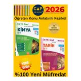 10.Sınıf %100 Yeni Maarif Müfredat Kimya-Tarih Öğreten Konu Anlatımlı Fasikül+Dokunmatik Kalem
