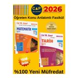 10.Sınıf %100 Yeni Maarif Müfredat Matematik-Tarih Öğreten Konu Anlatımlı Fasikül Seti+Kalem