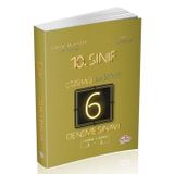 10. Sınıf 6 Deneme Sınavı Fasiküllü Çözümlü Editör Yayınları