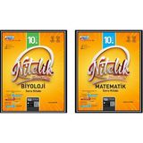 10.sınıf Beceri Temelli Türk Dili ve Edebiyatı I + Matematik Soru Kitabı 2li Set