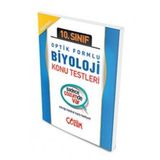 10.SINIF BİYOLOJİ OPTİK FORMLU K.TESTİ YAPRAK TEST - ÇÖZÜM YAYINLARI