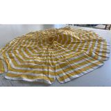10 Telli Şemsiye Kumaşı, Sarı-Beyaz, 2 Metre, Dayanıklı ve Şık Tasarım - Seçenek 1
