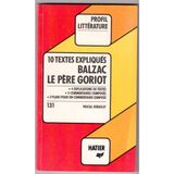 10 textes expliqués, Balzac, "Le Père Goriot"