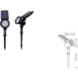 10 W Solar Güneş Enerjili Çim Bahçe Armatürü Aydınlatma Amber (4 Adet)