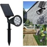 10 W Solar Güneş Enerjili Çim Bahçe Armatürü Aydınlatma Beyaz (4 Adet)