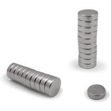 10 X 3 Mm Yuvarlak Neodyum Mıknatıs - 10 Adet