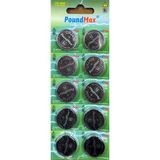 10 x PoundMax 2450 CR2450 DL2450 3V Lityum Madeni Para Pilleri