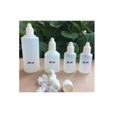 100 Adet 100 Ml Hdpe Polietilen Aseton, Mürekkep, Kolonya, Dezenfektan, Likit Şişesi