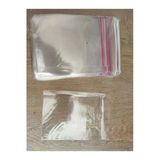 100 Adet 10X15 Cm Bantlı Yapışkanlı Şeffaf Opp Jelatin Poşet ( 10X10+5) Şeffaf 10 X 15