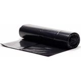 100 Adet 120X150cm Siyah Hantal Boy Endüstriyel Çöp Poşeti