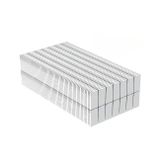 100 Adet 15X10x1.5 Mm Köşeli Neodyum Mıknatıs N35 Magnet Dayanıklı Nikel Kaplama