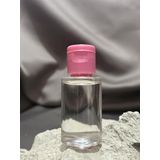 100 Adet 30 ML Boş Plastik Şişe OM80 Pembe Kapak