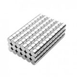 100 Adet 4x4 Mm Yuvarlak Neodyum Mıknatıs N35 Güçlü Magnet Nikel Kaplama FRTKGTepo9959
