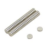 100 Adet 5x2 mm Yuvarlak Güçlü Neodyum Mıknatıs (Çap 5 mm Kalınlık 2 Mm) - Çok Renkli