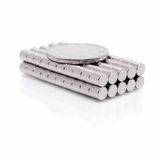 100 Adet 5x5 mm Yuvarlak Güçlü Neodyum Mıknatıs (Çap 5 mm Kalınlık 5 mm)