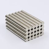 100 Adet 6x3 mm Yuvarlak Güçlü Neodyum Mıknatıs (Çap 6 mm Kalınlık 3 mm)
