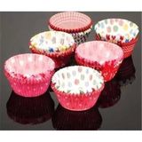 100 Adet Desenli Cupcake Kalıbı,renkli Browni ve Muffin Kabı,kağıdı