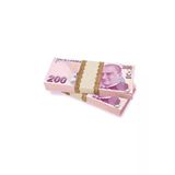 100 Adet Geçersiz 200 Lira Şaka Düğün Parası Düğün Nişan Sünnet Kına Asker Eğlencesi Parası