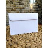 100 Adet Kendinden Yapışkanlı Zarf Davetiye Mektup Para Belge Dilekçe Düğün Kına Nişan Sünnet 16,3cm x 11,5cm 100'LÜ - -- - Option-1