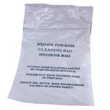 100 Adet Otel Buklet Tipi Banyo Tuvalet Hijyen Atık Poşeti Kirli Çamaşır Torbası 15x25 cm Küçük Boy