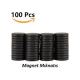 100 Adet Yuvarlak Mıknatıs - Kına Sünnet Süsleme Mıknatısı 12X3