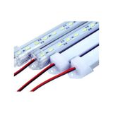 100 Cm Alüminyum Kasa Çubuk Şerit Led Işık 12 Volt Tüm Renkler renk-secimi-kapak-secimi-mavi-buzlu