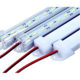 100 Cm Alüminyum Kasa Çubuk Şerit Led Işık 12 Volt Tüm Renkler renk-secimi-kapak-secimi-sari-amber-seffaf