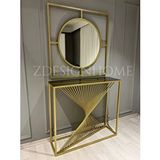 100 Cm Ayna, 90x30x100 Cm Dresuar Gold