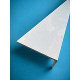 100 cm Beyaz 8x2 cm Alüminyum L Köşe Profil
