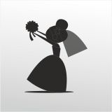 100 cm Çiçek Atma Folyo Sticker