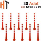 100 cm Eko, Trafik Delinatörü (100 x 8 Cm) 30 Adet